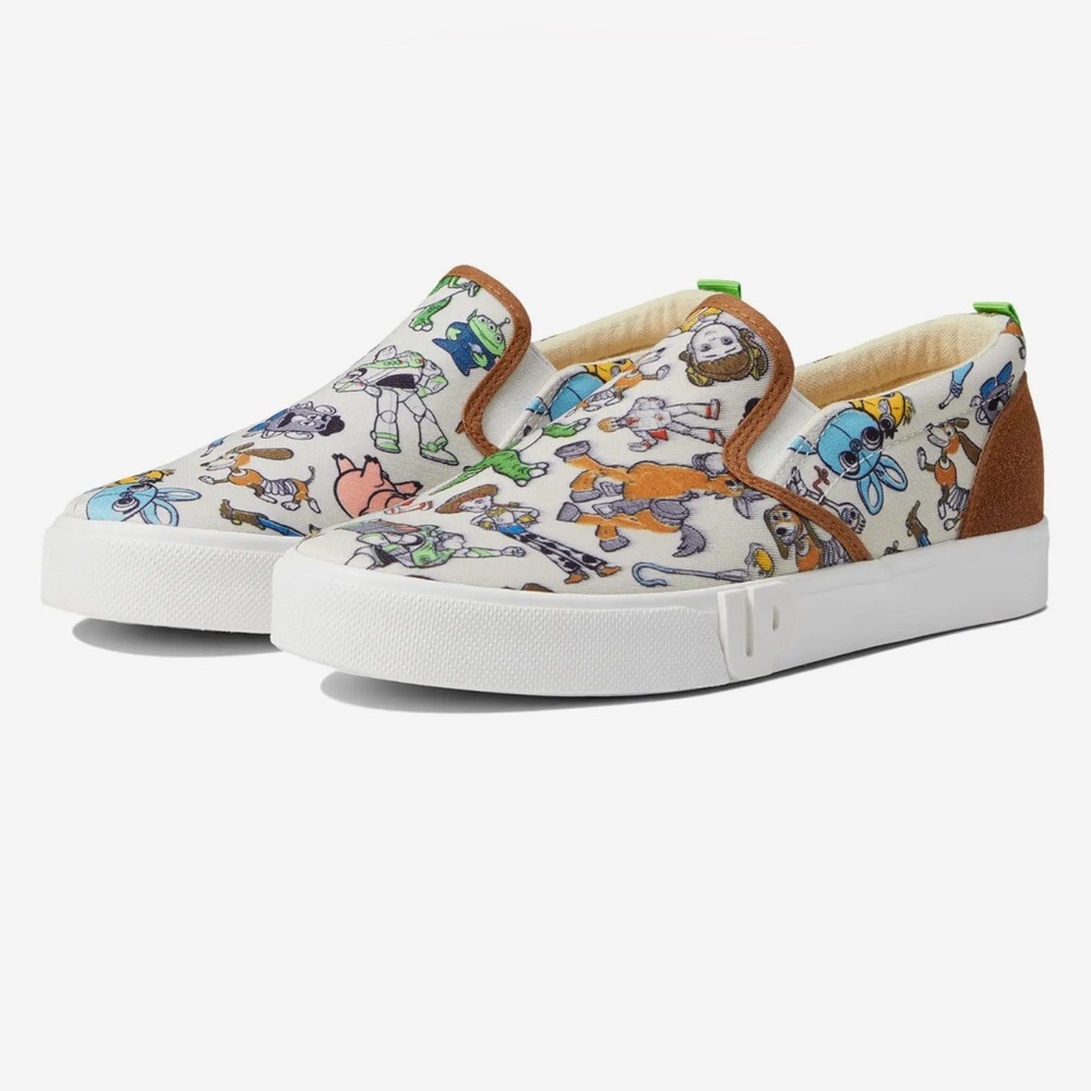 Toy Story All Over Print Slip-On (Little Kid/Big Kid), Size 4,‎ NWT
